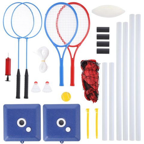 NT0300 3w1 SIATKA MULTIFUNKCYJNA BADMINTON+TENIS+SIATKÓWKA POKROWIEC PEŁNY NILS NT0300 3w1 SIATKA MULTIFUNKCYJNA BADMINTON+TENIS+SIATKÓWKA POKROWIEC PEŁNY NILS