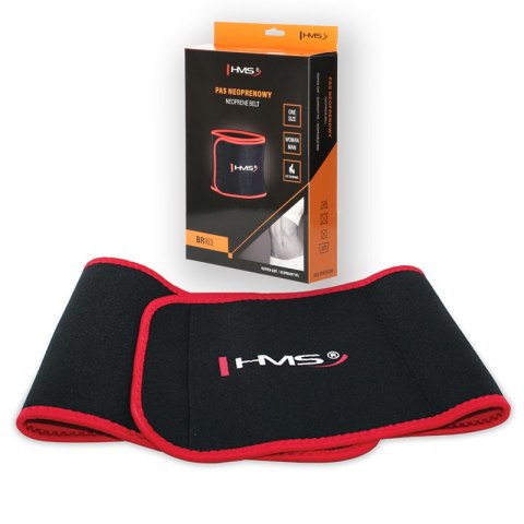 BR163 PAS NA BRZUCH WYSZCZUPLAJĄCY BLACK-RED ONE SIZE HMS BR163 PAS NA BRZUCH WYSZCZUPLAJĄCY BLACK-RED ONE SIZE HMS