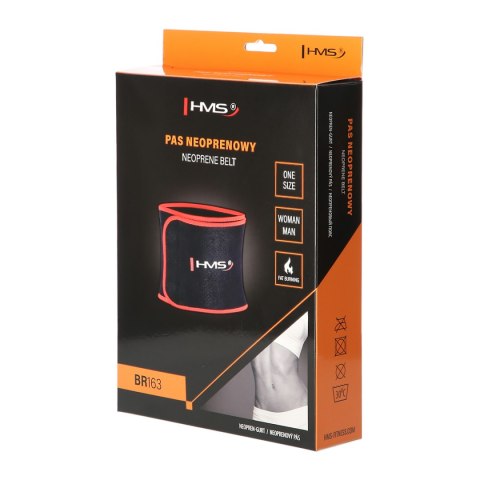 BR163 PAS NA BRZUCH WYSZCZUPLAJĄCY BLACK-RED ONE SIZE HMS BR163 PAS NA BRZUCH WYSZCZUPLAJĄCY BLACK-RED ONE SIZE HMS