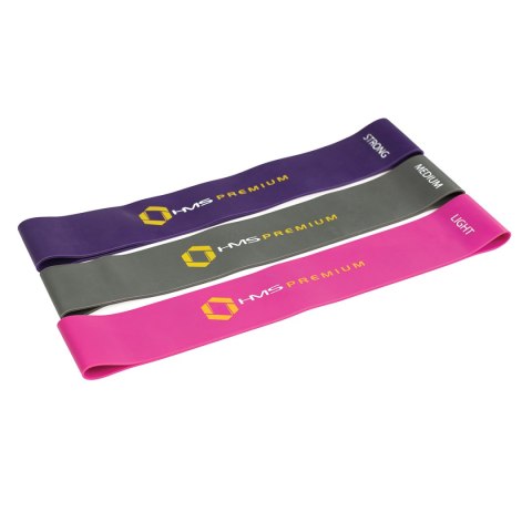 GU04 PRO SET ZESTAW GUM DO ĆWICZEŃ HMS PREMIUM GU04 PRO SET ZESTAW GUM DO ĆWICZEŃ HMS PREMIUM