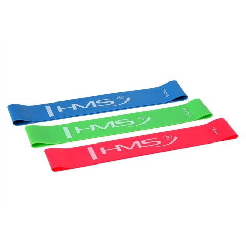 GU04 SLIM SET ZESTAW GUM DO ĆWICZEŃ HMS GU04 SLIM SET ZESTAW GUM DO ĆWICZEŃ HMS