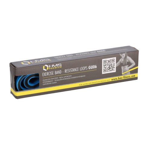 GU06 NIEBIESKO-CZARNA 21 x 5 x 2250 MM GUMA DO ĆWICZEŃ HMS GU06 NIEBIESKO-CZARNA 21 x 5 x 2250 MM GUMA DO ĆWICZEŃ HMS