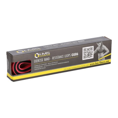 GU06 RÓŻOWO-CZARNA 13 x 5 x 2250 MM GUMA DO ĆWICZEŃ HMS GU06 RÓŻOWO-CZARNA 13 x 5 x 2250 MM GUMA DO ĆWICZEŃ HMS