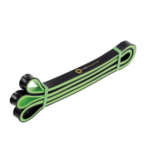GU06 ZIELONO-CZARNA 17 x 5 x 2250 MM GUMA DO ĆWICZEŃ HMS GU06 ZIELONO-CZARNA 17 x 5 x 2250 MM GUMA DO ĆWICZEŃ HMS
