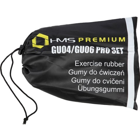 GU04 GU06 PRO SET ZESTAW GUM DO ĆWICZEŃ HMS PREMIUM GU04 GU06 PRO SET ZESTAW GUM DO ĆWICZEŃ HMS PREMIUM