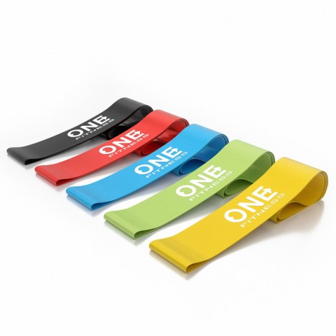 PBF SET05 SLIM ZESTAW GUM DO ĆWICZEŃ ONE FITNESS PBF SET05 SLIM ZESTAW GUM DO ĆWICZEŃ ONE FITNESS