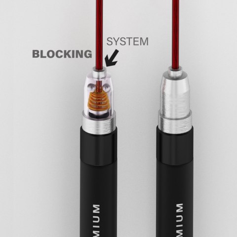 SK60 BLACK/RED SZYBKA SKAKANKA HMS PREMIUM SK60 BLACK/RED SZYBKA SKAKANKA HMS PREMIUM