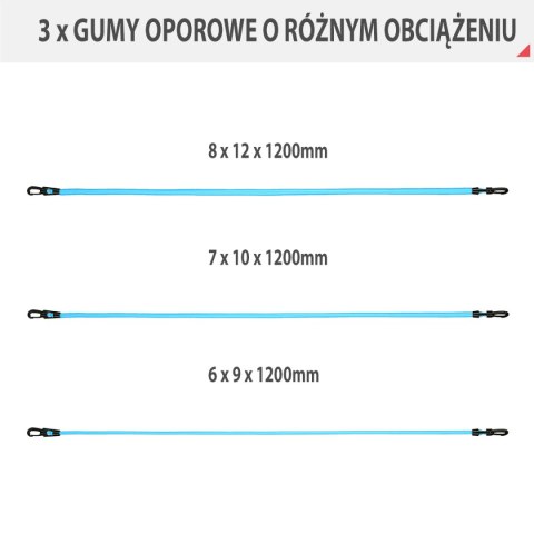 TX01 ZESTAW DO ĆWICZEŃ SIŁOWYCH HMS TX01 ZESTAW DO ĆWICZEŃ SIŁOWYCH HMS