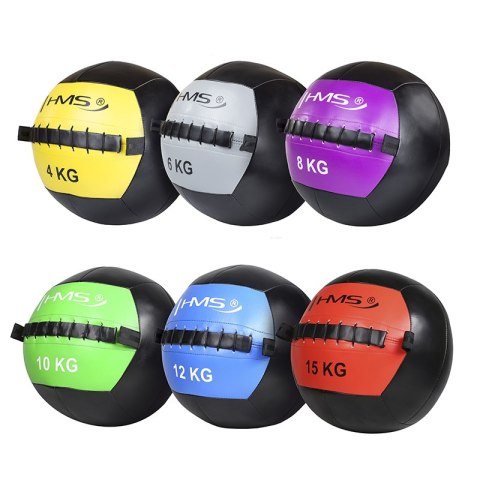 WLB 4 KG WALL BALL PIŁKA DO ĆWICZEŃ HMS WLB 4 KG WALL BALL PIŁKA DO ĆWICZEŃ HMS