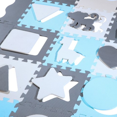 MD03 MATA DZIECIĘCA PUZZLE KOJEC MINT 36 ELEMENTÓW 140x140CM NILS FUN MD03 MATA DZIECIĘCA PUZZLE KOJEC MINT 36 ELEMENTÓW 140x140CM NILS FUN