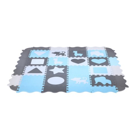 MD03 MATA DZIECIĘCA PUZZLE KOJEC MINT 36 ELEMENTÓW 140x140CM NILS FUN MD03 MATA DZIECIĘCA PUZZLE KOJEC MINT 36 ELEMENTÓW 140x140CM NILS FUN