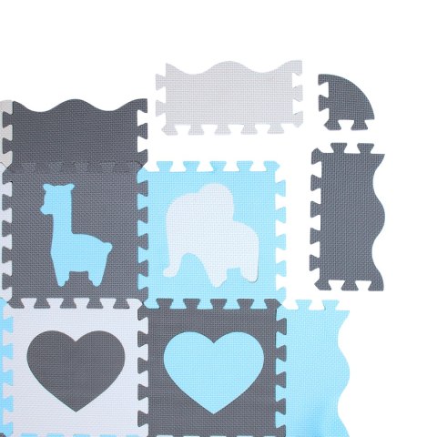 MD03 MATA DZIECIĘCA PUZZLE KOJEC MINT 36 ELEMENTÓW 140x140CM NILS FUN MD03 MATA DZIECIĘCA PUZZLE KOJEC MINT 36 ELEMENTÓW 140x140CM NILS FUN