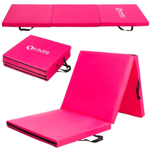 MGS02 PINK MATERAC GIMNASTYCZNY SKŁADANY 1800x600MM HMS PREMIUM MGS02 PINK MATERAC GIMNASTYCZNY SKŁADANY 1800x600MM HMS PREMIUM