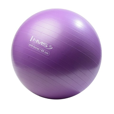 YB02 NEW 65CM PURPLE ANTI-BURST PIŁKA GIMNASTYCZNA HMS YB02 NEW 65CM PURPLE ANTI-BURST PIŁKA GIMNASTYCZNA HMS