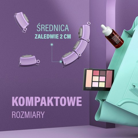 HHM14 HULA HOP VIOLET Z MAGNESAMI I OBCIĄŻNIKIEM + LICZNIK HMS HHM14 HULA HOP VIOLET Z MAGNESAMI I OBCIĄŻNIKIEM + LICZNIK HMS