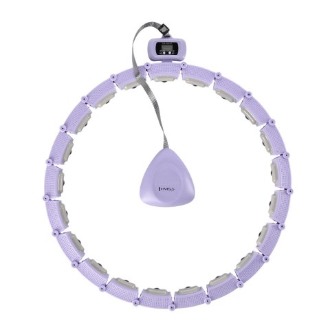 HHM14 HULA HOP VIOLET Z MAGNESAMI I OBCIĄŻNIKIEM + LICZNIK HMS HHM14 HULA HOP VIOLET Z MAGNESAMI I OBCIĄŻNIKIEM + LICZNIK HMS