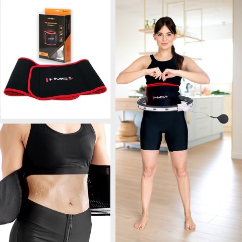 HHM15 HULA HOP BLACK Z MAGNESEM I OBCIĄŻNIKIEM + LICZNIK HMS HHM15 HULA HOP BLACK Z MAGNESEM I OBCIĄŻNIKIEM + LICZNIK HMS