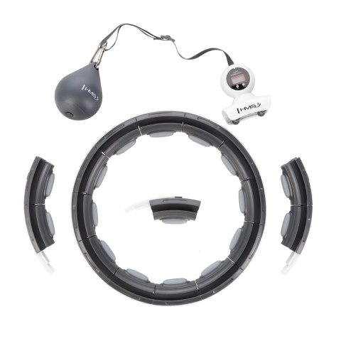 HHM15 HULA HOP BLACK Z MAGNESEM I OBCIĄŻNIKIEM + LICZNIK HMS HHM15 HULA HOP BLACK Z MAGNESEM I OBCIĄŻNIKIEM + LICZNIK HMS