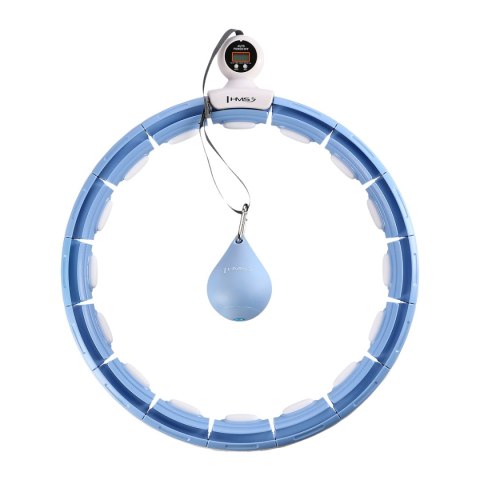 HHM15 HULA HOP BLUE Z MAGNESEM I OBCIĄŻNIKIEM + LICZNIK HMS HHM15 HULA HOP BLUE Z MAGNESEM I OBCIĄŻNIKIEM + LICZNIK HMS