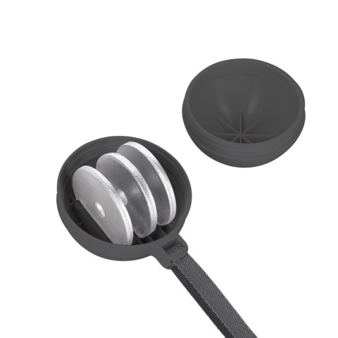 HHM16 HULA HOP BLACK/PINK Z MAGNESAMI I OBCIĄŻNIKIEM + LICZNIK HMS HHM16 HULA HOP BLACK/PINK Z MAGNESAMI I OBCIĄŻNIKIEM + LICZNIK HMS