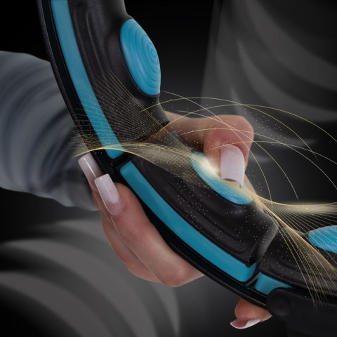 HHM17 HULA HOP BLACK/TURQUOISE Z MAGNESAMI I OBCIĄŻNIKIEM + LICZNIK HMS HHM17 HULA HOP BLACK/TURQUOISE Z MAGNESAMI I OBCIĄŻNIKIEM + LICZNIK HMS