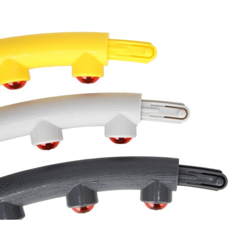 HHP005 GREY-YELLOW HULA HOP MASUJĄCY Z MAGNESAMI 85CM HMS HHP005 GREY-YELLOW HULA HOP MASUJĄCY Z MAGNESAMI 85CM HMS
