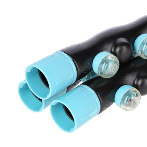 HHP006 BLACK-BLUE HULA HOP MASUJĄCY Z MAGNESAMI 98CM HMS HHP006 BLACK-BLUE HULA HOP MASUJĄCY Z MAGNESAMI 98CM HMS