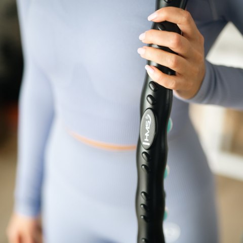 HHP006 BLACK-BLUE HULA HOP MASUJĄCY Z MAGNESAMI 98CM HMS HHP006 BLACK-BLUE HULA HOP MASUJĄCY Z MAGNESAMI 98CM HMS