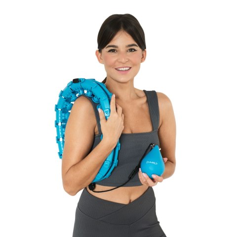 HHW01 HULA HOP BLUE Z WYPUSTKAMI I OBCIĄŻNIKIEM HMS HHW01 HULA HOP BLUE Z WYPUSTKAMI I OBCIĄŻNIKIEM HMS