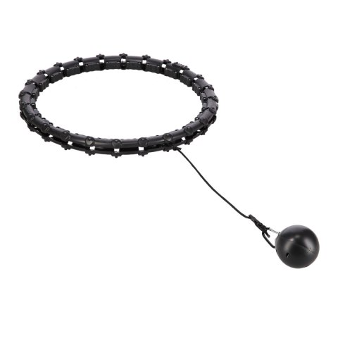 HHW02 HULA HOP BLACK Z WYPUSTKAMI I OBCIĄŻNIKIEM HMS HHW02 HULA HOP BLACK Z WYPUSTKAMI I OBCIĄŻNIKIEM HMS
