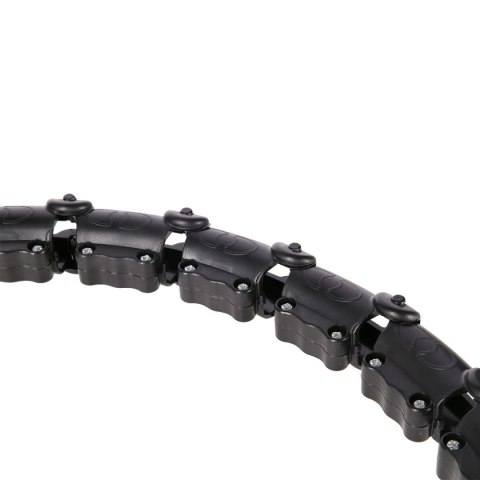 HHW02 HULA HOP BLACK Z WYPUSTKAMI I OBCIĄŻNIKIEM HMS HHW02 HULA HOP BLACK Z WYPUSTKAMI I OBCIĄŻNIKIEM HMS