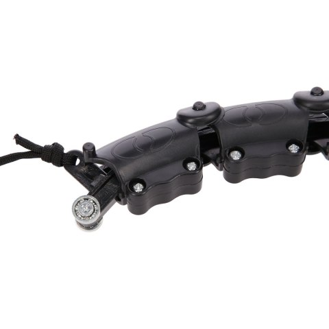 HHW02 HULA HOP BLACK Z WYPUSTKAMI I OBCIĄŻNIKIEM HMS HHW02 HULA HOP BLACK Z WYPUSTKAMI I OBCIĄŻNIKIEM HMS