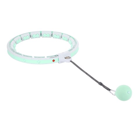 HHW06 HULA HOP GREEN Z WYPUSTKAMI I OBCIĄŻNIKIEM + LICZNIK HMS HHW06 HULA HOP GREEN Z WYPUSTKAMI I OBCIĄŻNIKIEM + LICZNIK HMS