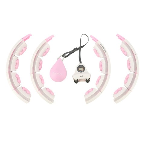 HHW06 HULA HOP PINK Z WYPUSTKAMI I OBCIĄŻNIKIEM + LICZNIK HMS HHW06 HULA HOP PINK Z WYPUSTKAMI I OBCIĄŻNIKIEM + LICZNIK HMS