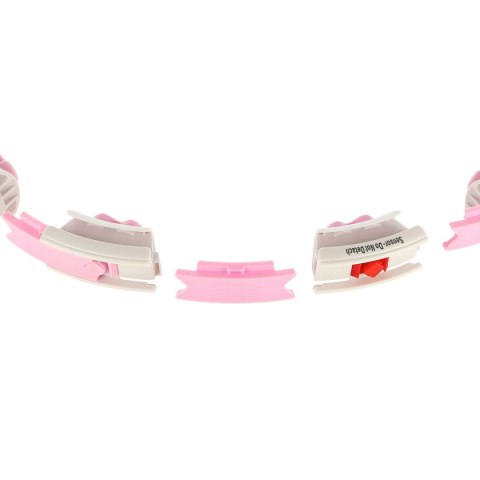 HHW06 HULA HOP PINK Z WYPUSTKAMI I OBCIĄŻNIKIEM + LICZNIK HMS HHW06 HULA HOP PINK Z WYPUSTKAMI I OBCIĄŻNIKIEM + LICZNIK HMS