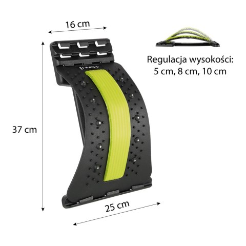 PRP02 GREEN PRZYRZĄD DO ROZCIĄGANIA PLECÓW Z MAGNESAMI HMS PRP02 GREEN PRZYRZĄD DO ROZCIĄGANIA PLECÓW Z MAGNESAMI HMS