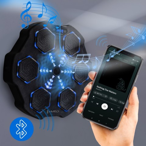 TB02 ELEKTRONICZNA TARCZA BOKSERSKA BLUETOOTH Z MUZYKĄ I RĘKAWICAMI HMS TB02 ELEKTRONICZNA TARCZA BOKSERSKA BLUETOOTH Z MUZYKĄ I RĘKAWICAMI HMS