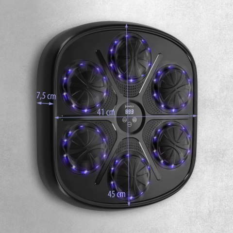 TB03 ELEKTRONICZNA TARCZA BOKSERSKA BLUETOOTH Z MUZYKĄ I RĘKAWICAMI HMS TB03 ELEKTRONICZNA TARCZA BOKSERSKA BLUETOOTH Z MUZYKĄ I RĘKAWICAMI HMS