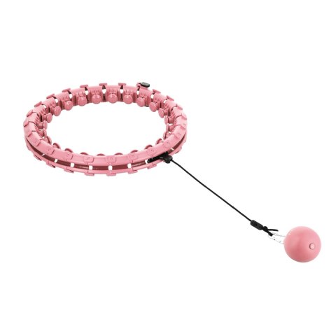ZESTAW HULA HOP HHW01 PINK Z WYPUSTKAMI I OBCIĄŻNIKIEM HMS + PAS BR163 RED ZESTAW HULA HOP HHW01 PINK Z WYPUSTKAMI I OBCIĄŻNIKIEM HMS + PAS BR163 RED