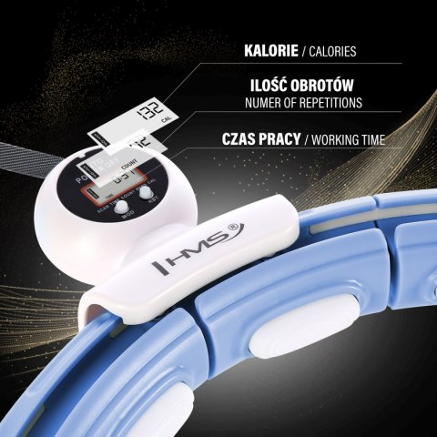 ZESTAW HULA HOP MAGNETYCZNY BLUE HHM15 Z LICZNIKIEM HMS + PAS WYSZCZUPLAJĄCY BR163 RED ZESTAW HULA HOP MAGNETYCZNY BLUE HHM15 Z LICZNIKIEM HMS + PAS WYSZCZUPLAJĄCY BR163 RED