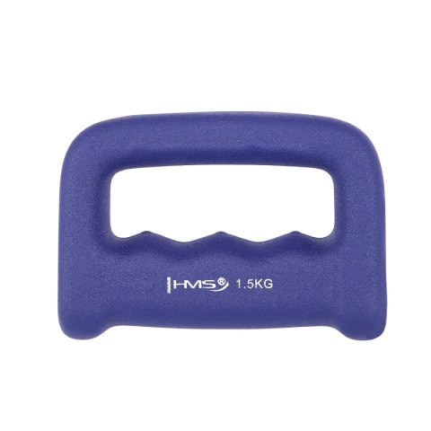 CK15 KASTET DARK BLUE CIĘŻAREK ŻELIWNY POKRYTY NEOPRENEM 1.5 KG HMS CK15 KASTET DARK BLUE CIĘŻAREK ŻELIWNY POKRYTY NEOPRENEM 1.5 KG HMS