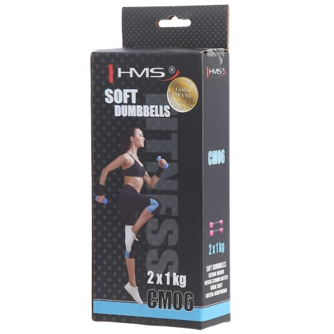 CM06 RÓŻOWY CIĘŻARKI MIĘKKIE 2 x 1 KG HMS CM06 RÓŻOWY CIĘŻARKI MIĘKKIE 2 x 1 KG HMS