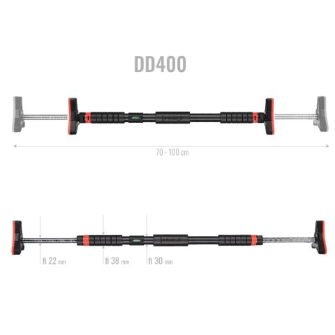 DD400 DRĄŻEK ROZPOROWY Z POZIOMICĄ 70-100 CM HMS DD400 DRĄŻEK ROZPOROWY Z POZIOMICĄ 70-100 CM HMS