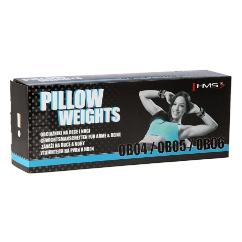OB04 BLUE OBCIĄŻNIKI NA RĘCE I NOGI 2 x 1KG HMS OB04 BLUE OBCIĄŻNIKI NA RĘCE I NOGI 2 x 1KG HMS