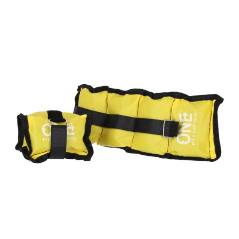 WW01 YELLOW OBCIĄŻNIKI 2 x 0.7 KG ONE FITNESS WW01 YELLOW OBCIĄŻNIKI 2 x 0.7 KG ONE FITNESS