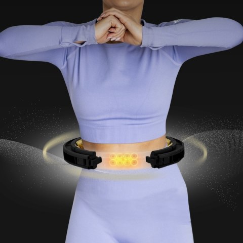 ZESTAW HULA HOP MAGNETYCZNY BLACK/GOLD HHM13 Z LICZNIKIEM HMS + PAS WYSZCZUPLAJĄCY BR163 BLACK ZESTAW HULA HOP MAGNETYCZNY BLACK/GOLD HHM13 Z LICZNIKIEM HMS + PAS WYSZCZUPLAJĄCY BR163 BLACK