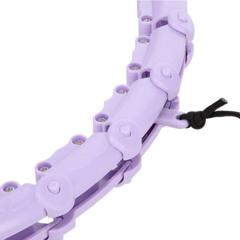 ZESTAW HULA HOP OHA02 VIOLET Z WYPUSTKAMI I OBCIĄŻNIKIEM ONE FITNESS + PAS BR160 ZESTAW HULA HOP OHA02 VIOLET Z WYPUSTKAMI I OBCIĄŻNIKIEM ONE FITNESS + PAS BR160