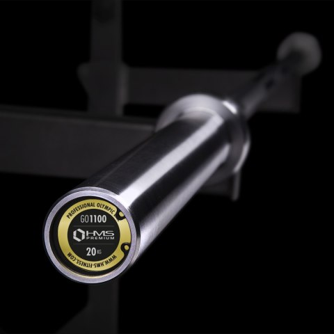 GO1100 + ZG1500 GOLDEN GRYF OLIMPIJSKI 20KG 2200MM HMS PREMIUM GO1100 + ZG1500 GOLDEN GRYF OLIMPIJSKI 20KG 2200MM HMS PREMIUM