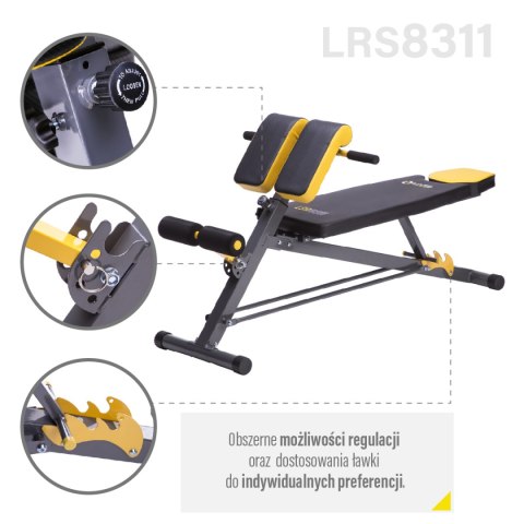 LSR8311 ŁAWKA RZYMSKA HMS PREMIUM LSR8311 ŁAWKA RZYMSKA HMS PREMIUM