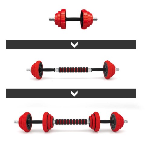 SGGX20 SZTANGIELKI GUMOWANE 20KG HMS SGGX20 SZTANGIELKI GUMOWANE 20KG HMS